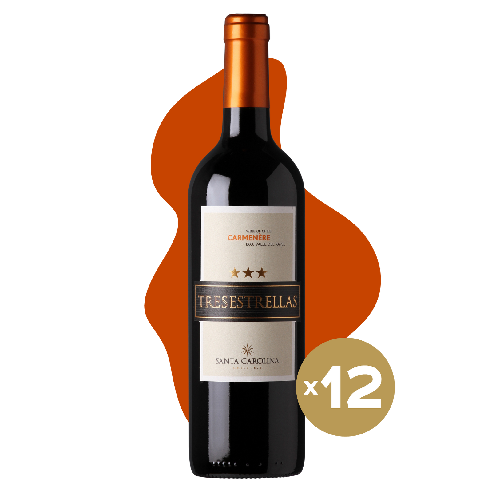 TRES ESTRELLAS CARMENERE