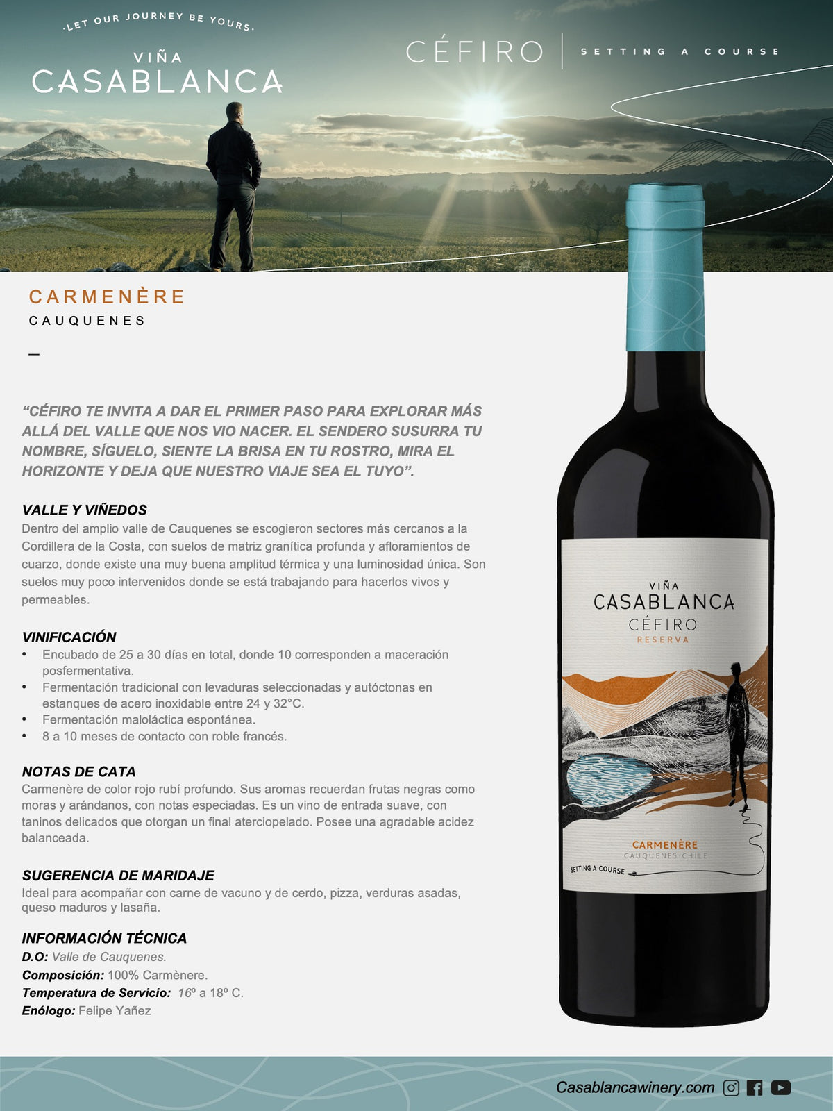CÉFIRO CARMENERE
