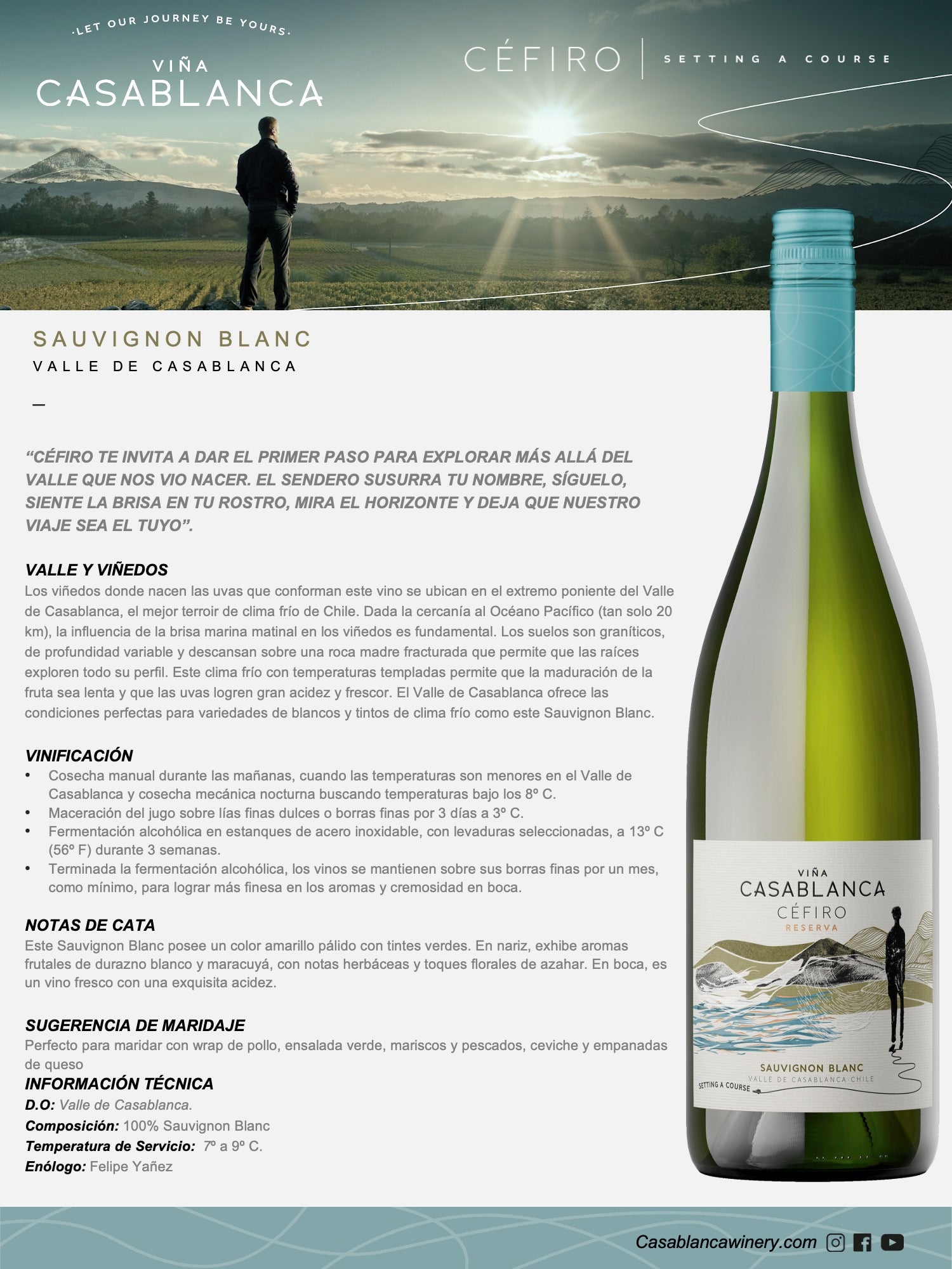 CÉFIRO SAUVIGNON BLANC
