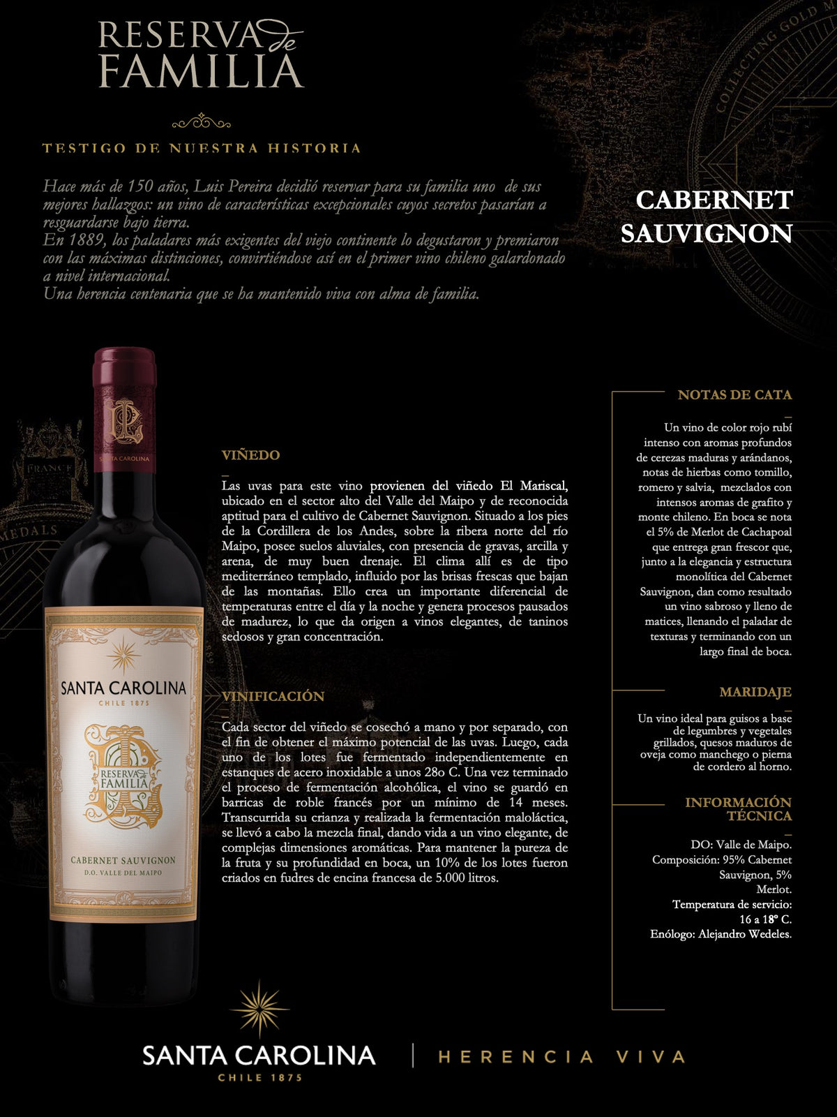 RESERVA DE FAMILIA CABERNET SAUVIGNON