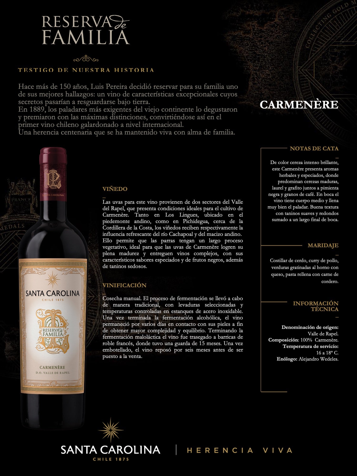 RESERVA DE FAMILIA CARMENERE