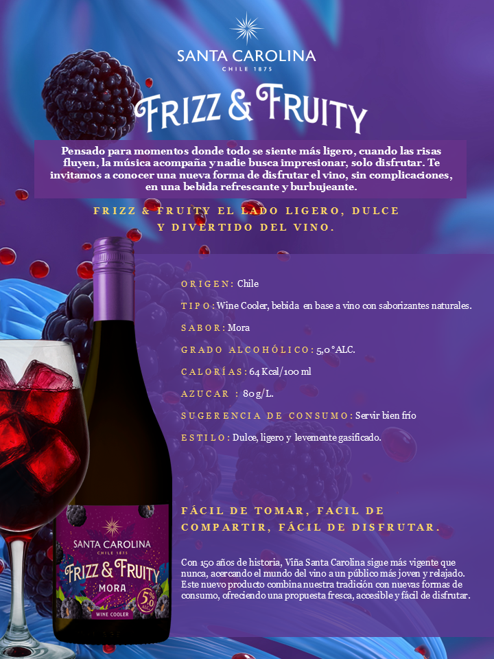 FRIZZ & FRUIT TINTO MORA