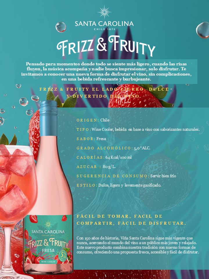 PACK FRIZZ & FRUIT