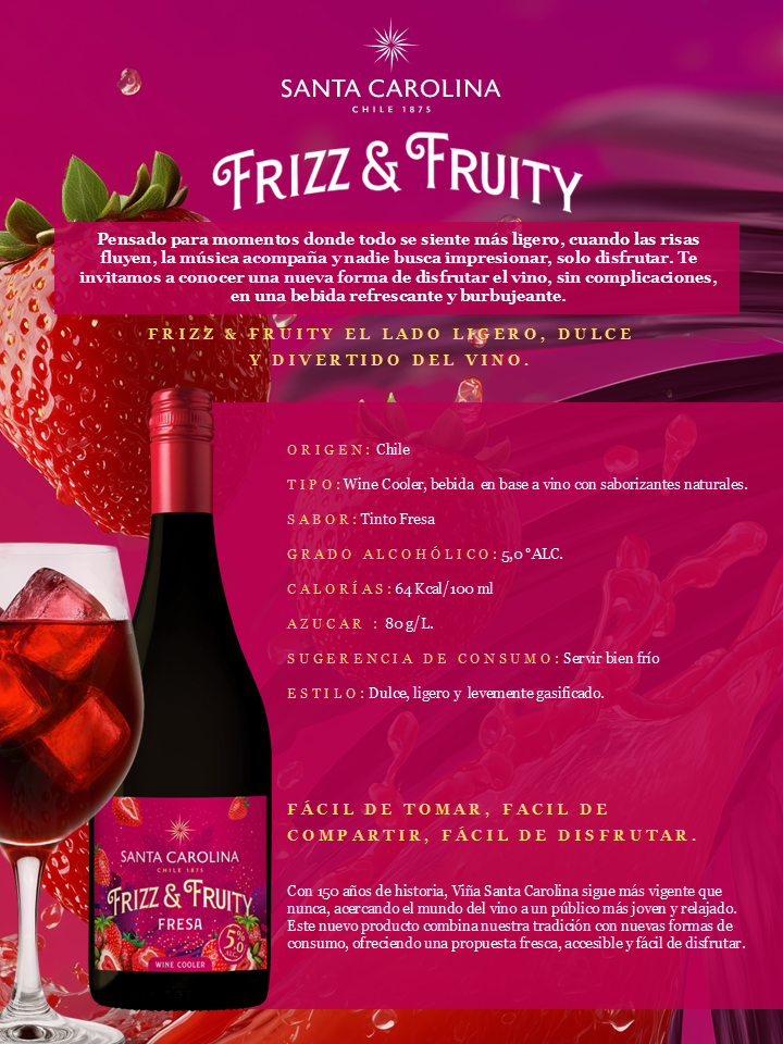 PACK FRIZZ & FRUIT